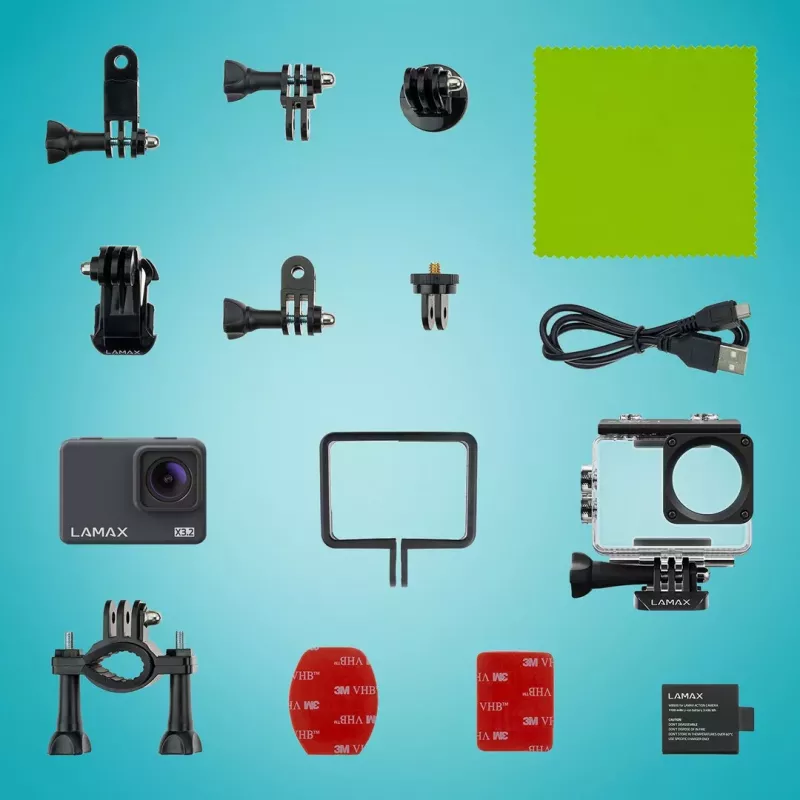 LAMAX X3.2 cámara de acción, 4K, 2", Wi-Fi, 12 MP