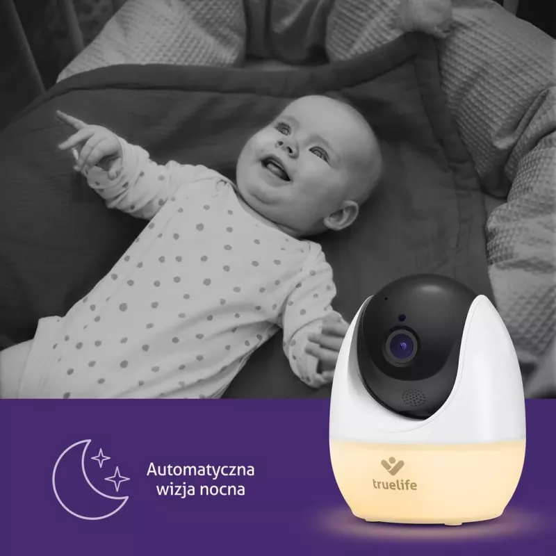 TLF TrueLife NannyCam R4 Pro Vigilabebés con vídeo