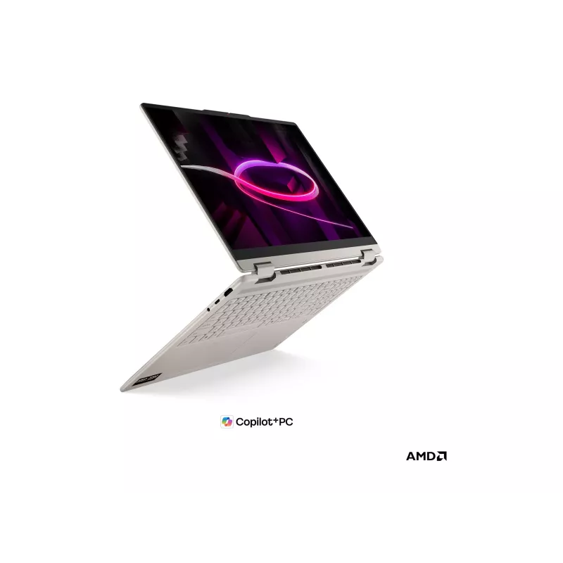 LENOVO Yoga 7 2-in-1 16AGP11 AMD Ryzen AI 7 445 16 inch WUXGA táctil 16GB 512GB SSD M.2 AMD Radeon 840M Sin fuente de alimentación Sin cable de alimentación Windows 11 Home 2 años Carry-in