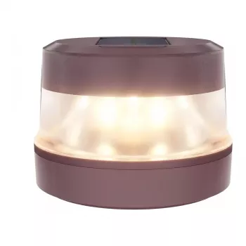 ENTAC EWL-ELS-SOL-R Luz de advertencia solar triangular, IP44, 300 lm, autónoma