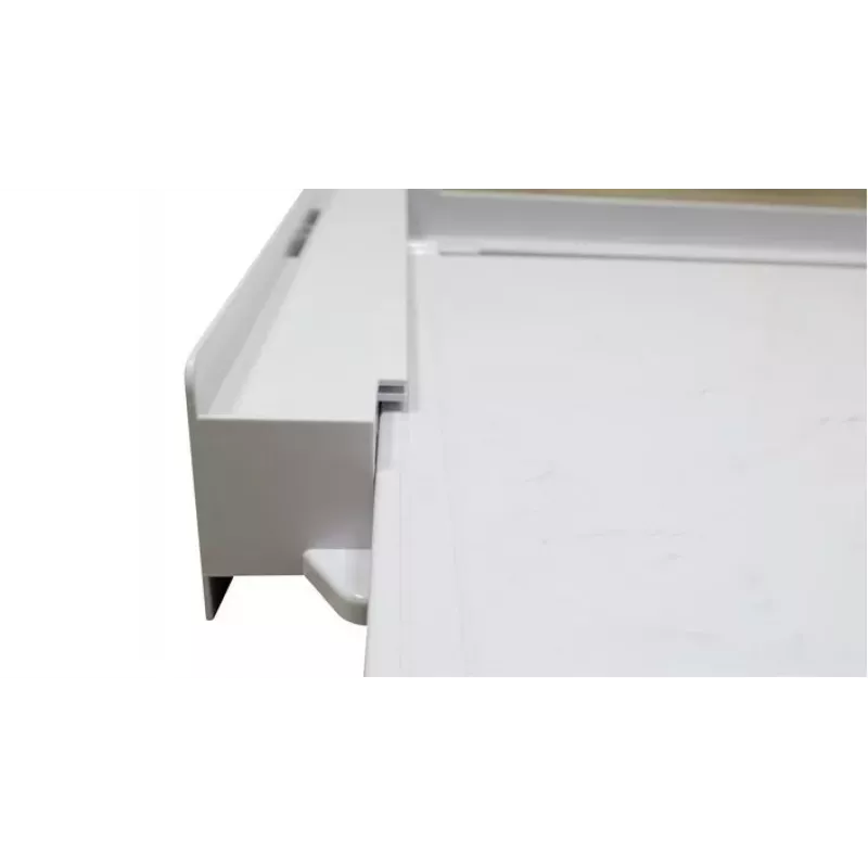 SC2 Set de apilamiento lavadora-secadora con cajón extraíble y correa de seguridad, blanco