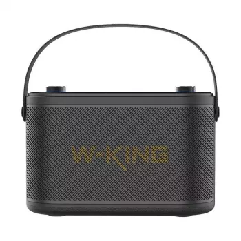 W-KING H10 Altavoz Bluetooth portátil 120W luces RGB IPX6 negro