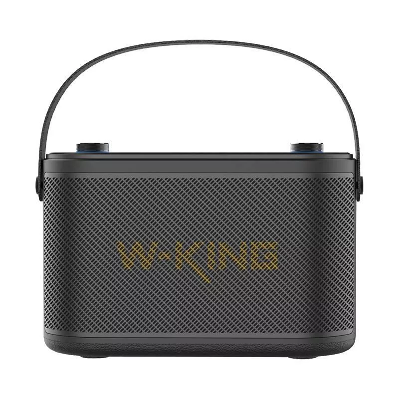 W-KING H10 Altavoz Bluetooth portátil 120W luces RGB IPX6 negro