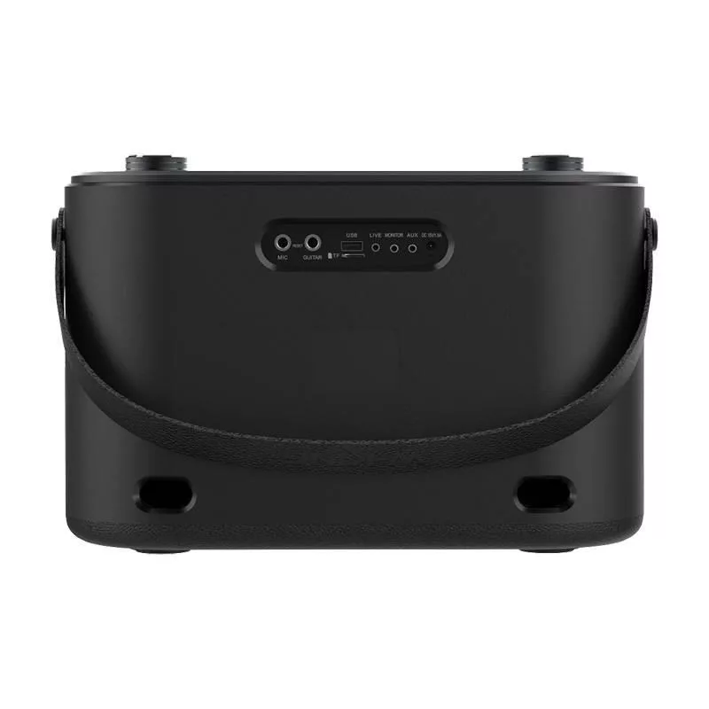 W-KING H10 Altavoz Bluetooth portátil 120W luces RGB IPX6 negro