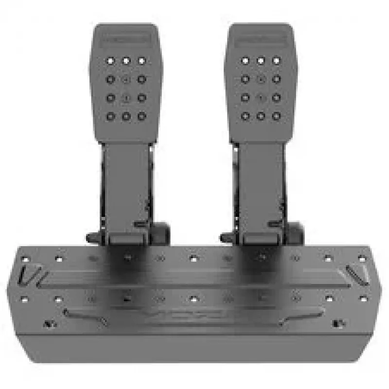 Moza Racing SRP2 Pedales de carreras - Set de dos pedales con freno load-cell y pedal de acelerador de efecto Hall