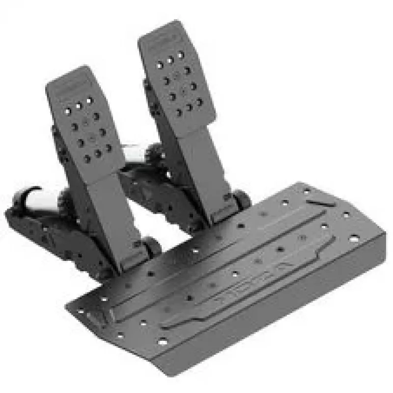 Moza Racing SRP2 Pedales de carreras - Set de dos pedales con freno load-cell y pedal de acelerador de efecto Hall
