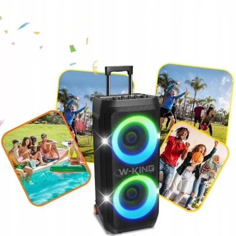 W-KING T12 Altavoz Bluetooth inalámbrico – negro