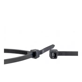 WKK bridas estabilizadas UV negras 200x4.8mm 100 uds.