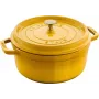 Staub La Cocotte 24 cm Olla redonda de cocción, amarillo limón, hierro fundido (1011669)