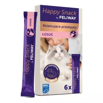 CEVA Feliway Happy Snack Salmón Snacks para gatos 6x15g