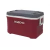 Igloo Latitude nevera portátil 52 49L, rojo