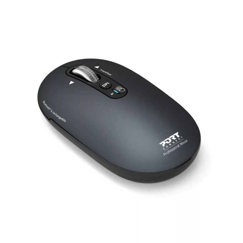 PORT DESIGNS PORT CONNECT Mouse PURE MAC Inalámbrico Bluetooth Gris