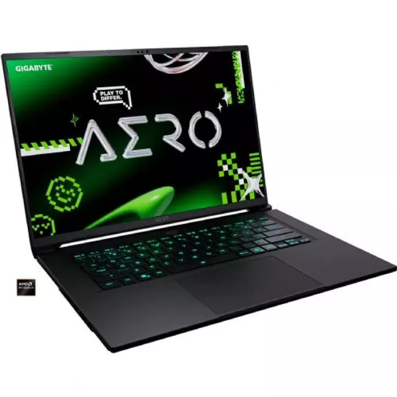 Gigabyte Aero X16 1VH93DEC64AH portátil, AMD Ryzen 7, 32 GB RAM, SSD, 16,0" WQXGA (reacondicionado)