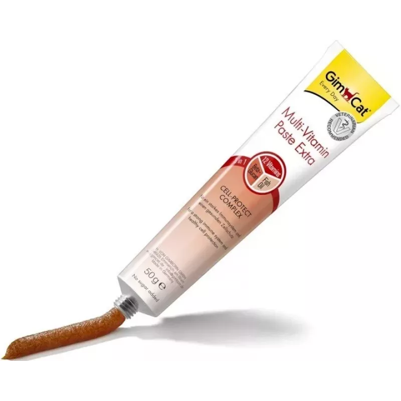 GIMCAT Multi-Vitamin Paste Extra – premio para gatos – 50g