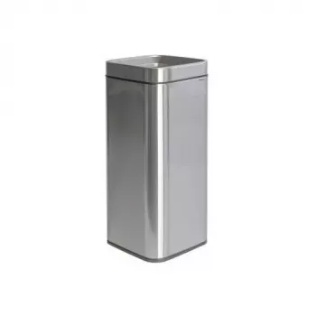 MAULprime 30L papelera de acero inoxidable con parte superior abierta 9503094