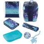 Herlitz SoftLight Plus Greenline mochila escolar para primaria, Blue Ice