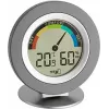 TFA 30.5019 termohigrómetro COSY - termómetro digital de interior e higrómetro con memoria máx/mín, indicador de zona de confort, pantalla LCD, blanco