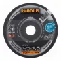 RHODIUS XT24 Disco de corte 125x1,5x22,23 mm 10 uds.