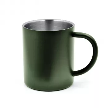 Basic Nature vaso térmico de acero inoxidable de doble pared DeLuxe 300 ml plata