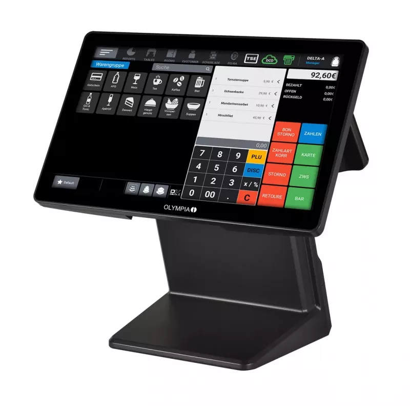 OLYMPIA T400K Todo en uno 39,6 cm (15,6