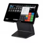 OLYMPIA T400K Todo en uno 39,6 cm (15,6 inch) Táctil Terminal TPV negro