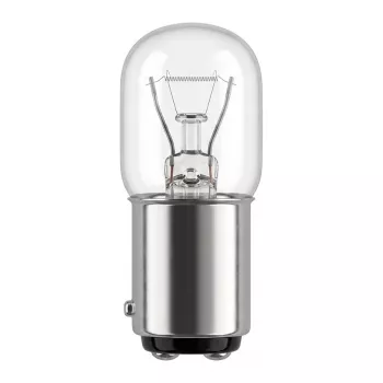 Scharnberger 25318 Lámpara tubular BA15D 24V 5W 16x35mm clara bombilla incandescente