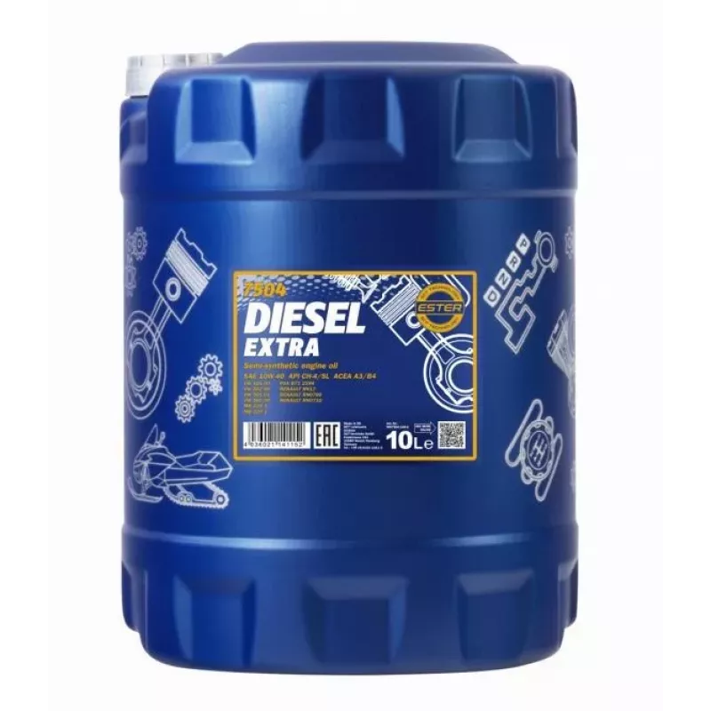 MANNOL Diesel Extra 10W-40 7504, contenido 10L