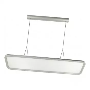 Synergy 21 LED Office Line panel colgante, gris, regulable