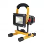 Synergy 21 Foco de obra LED con batería 10W amarillo/blanco frío deslizante