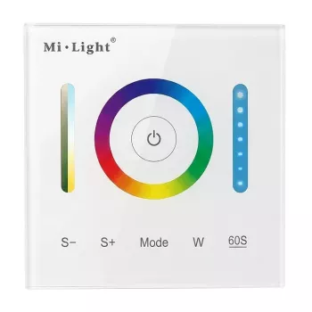 MIBOXER P3 Controlador de panel LED inteligente (RGB/RGBW/RGB+CCT) táctil 2,4GHz
