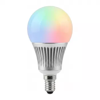 SYNERGY21 Lámpara LED retrofit E14 5W RGB-WW con radio y WLAN MiLight