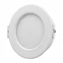 MIBOXER FUT063 panel LED inteligente redondo RGB+CCT de 6W, IP54, Wi-Fi/2.4GHz, montaje empotrado