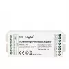 MIBOXER PA5 Amplificador LED de 5 canales 12-24V DC PWM RGB+CCT RGBWW RGB Dual White Single Color