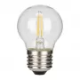 SYNERGY21 LED Retrofit E27 bombilla de gota G45 blanco cálido 0.5W para guirnaldas de luces