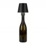 SYNERGY21 LED Lámpara de mesa con batería recargable para botellas - Exterior IP54 - Regulador táctil - Antracita