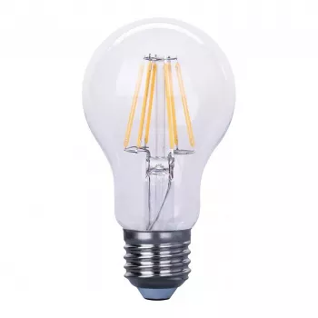 SYNERGY21 Bombilla LED Retrofit E27 A60 Transparente 4W Blanco cálido