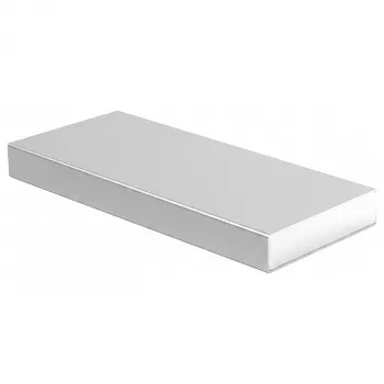 SYNERGY21 perfil LED en U ALU144 Magnetic 1m plata