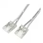 Synergy 21 Conector doble para tira LED Flex Strip COB IP20 con cable para tira unicolor de 10mm