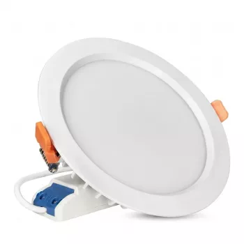 MIBOXER FUT069 15W RGB+CCT Panel LED inteligente redondo, IP54, 2,4 GHz RF y Wi-Fi