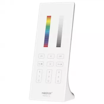 MIBOXER Y3-W mando a distancia LED 2,4GHz RGB+CCT, 3 zonas, blanco