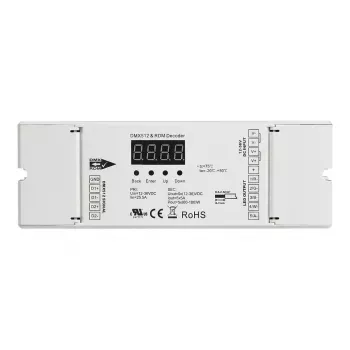 SYNERGY21 controlador LED DMX 512 4x5A 16bit