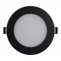 SYNERGY21 panel LED Ultra Slim V6 6W Dual White (CCT) negro 24V