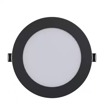 SYNERGY21 panel LED Ultra Slim V6 9W Dual White (CCT) negro 24V