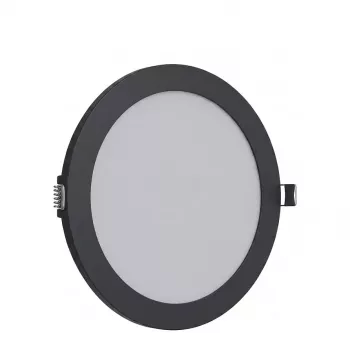 SYNERGY21 Synergy 21 LED Ultra Slim Panel Light V6 20W blanco dual (CCT) negro 24V