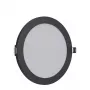 SYNERGY21 Synergy 21 LED Ultra Slim Panel Light V6 20W blanco dual (CCT) negro 24V