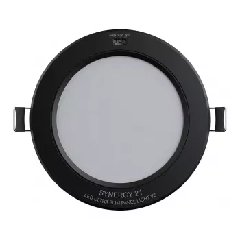 SYNERGY21 Synergy 21 panel LED Ultra Slim V6 6W SWW/WW/NW (3CCT) negro 24V