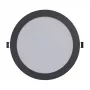 SYNERGY21 LED Ultra Slim Panel Light V6 12W SWW/WW/NW (3CCT) negro 24V