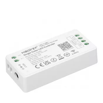 Synergy 21 LED controlador Matter Series 2en1 color único / blanco dual (CCT) regulable DC12/24V Matter over WiFi + 2,4GHz MiLight/MiBoxer (SM2)