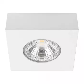 SYNERGY21 Helios LED foco de techo empotrable cuadrado blanco con marco de superficie (S21-LED-ME016)
