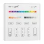 MIBOXER T4 Smart Panel mando a distancia RGB+CCT 4 zonas 2.4GHz panel táctil RF de pared